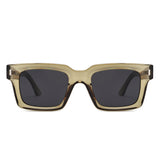 P/C003 - Classic Square Retro Bold Wholesale Sunglasses - Iris Fashion