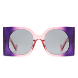 HS2158 - Women Oversize Chunky Fashion Luxury Square Wholesale Sunglasses