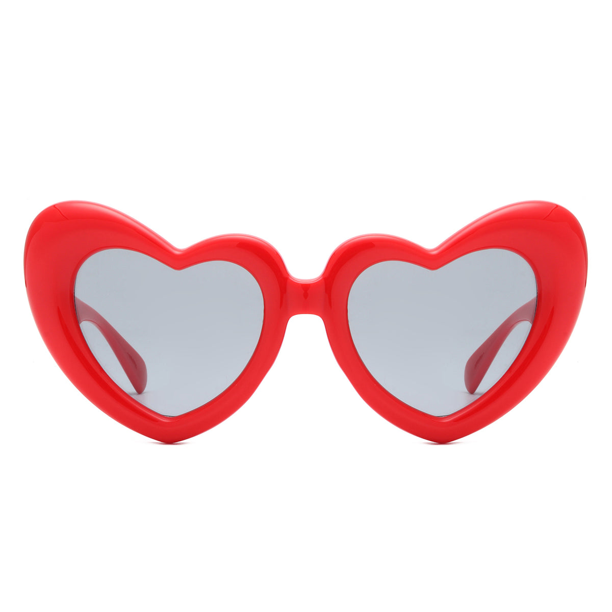 HS1282 - Heart Shaped Chunky Novelty Party Wholesale Sunglasses