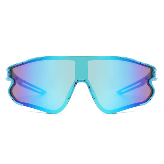 HK1035 - Youth Sport Shield Kids Sunglasses
