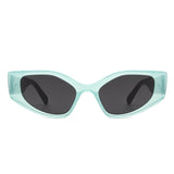 S1234 - Geometric Rectangle Retro Fashion Women Cat Eye Wholesale Sunglasses