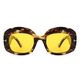 HS1431 - Oversized Square Retro Fashion Women Sunglasses