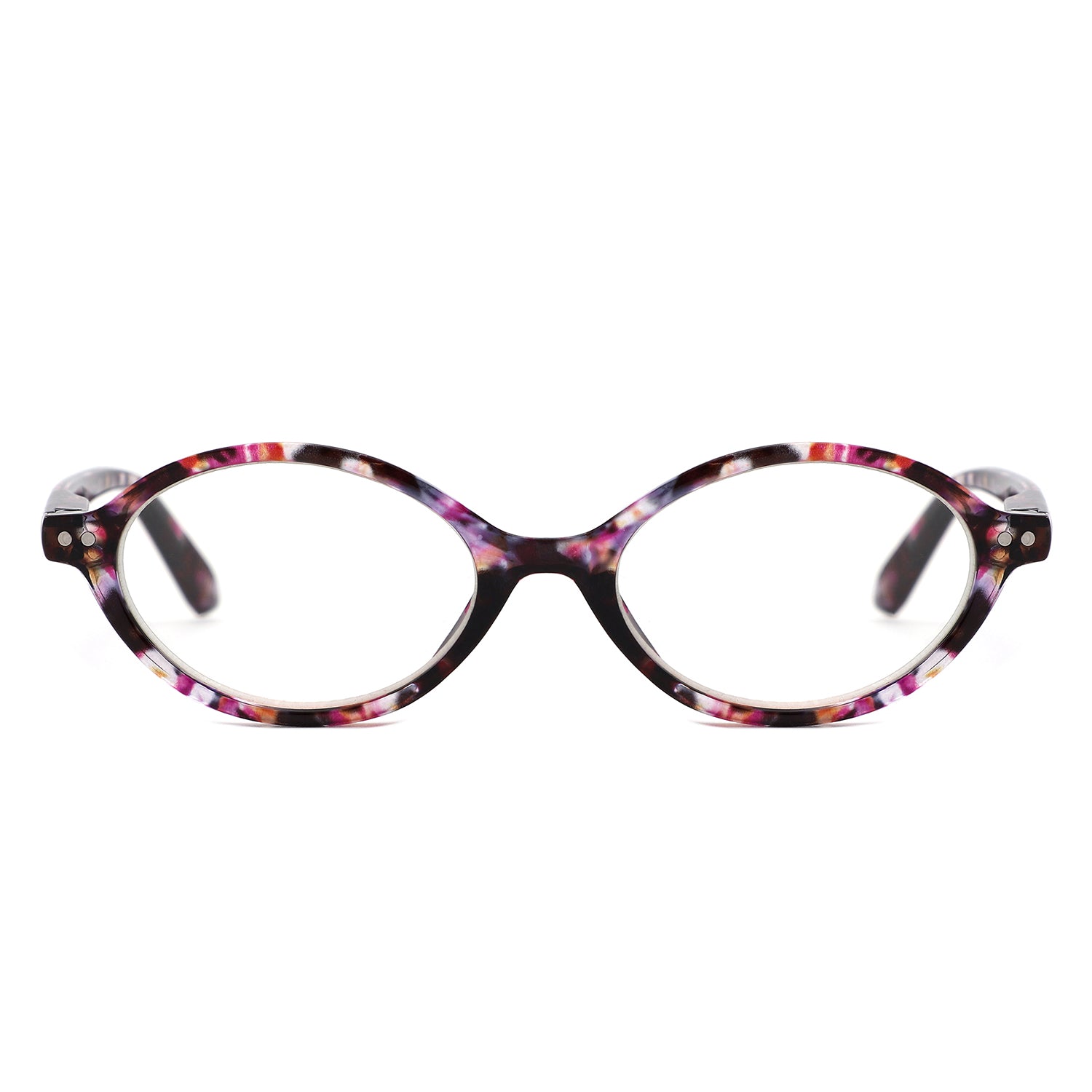 R1003 - Round Oval Reading Glasses - Iris Fashion