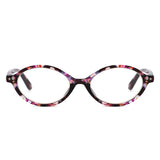 R1003 - Round Oval Reading Glasses - Iris Fashion