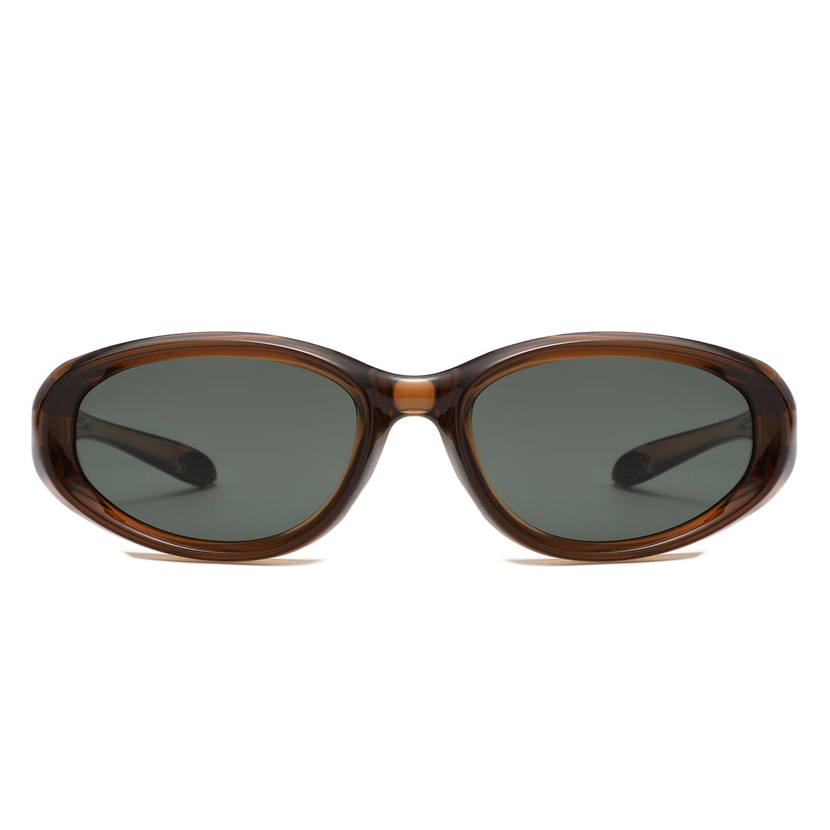 HS2236 - Retro Y2K Oval Wrap Wholesale Sunglasses