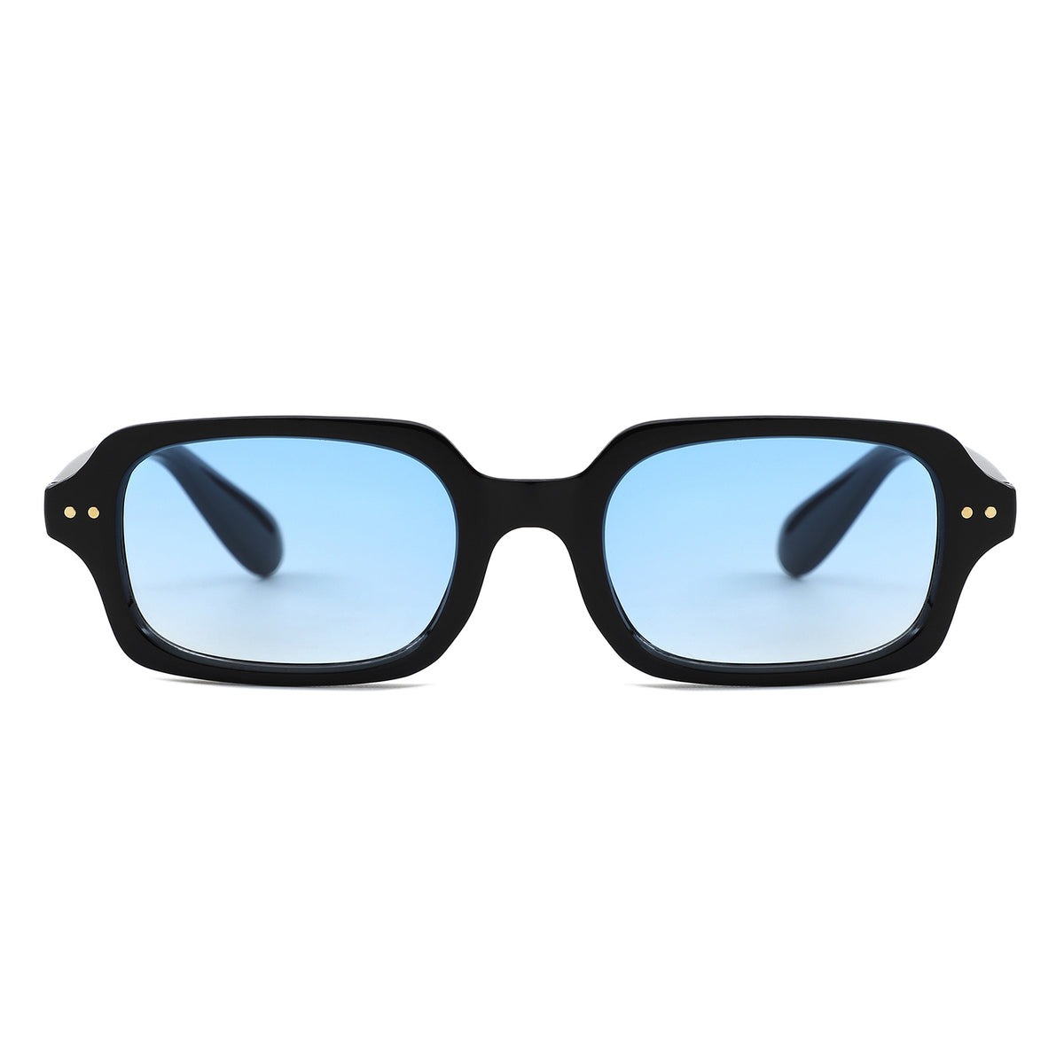 HS1432 - Slim Rectangle Narrow Fashion Sunglasses