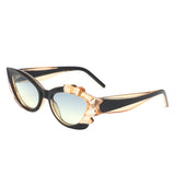 HS1273 - Women Chic Irregular Fashion Cat Eye Wholesale Sunglasses