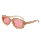HS1425 - Women Fashion Bold Square Sunglasses