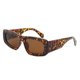 HS1298 - Rectangle Retro Narrow Vintage Fashion Square Wholesale Sunglasses