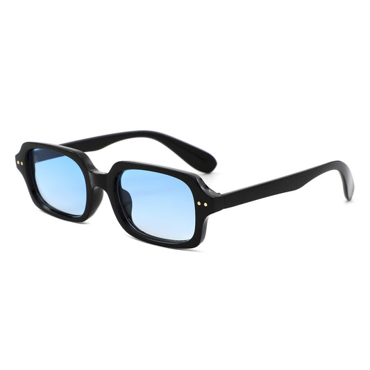 HS1432 - Slim Rectangle Narrow Fashion Sunglasses