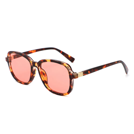 HS1419 - Women Retro Square Fashion Sunglasses
