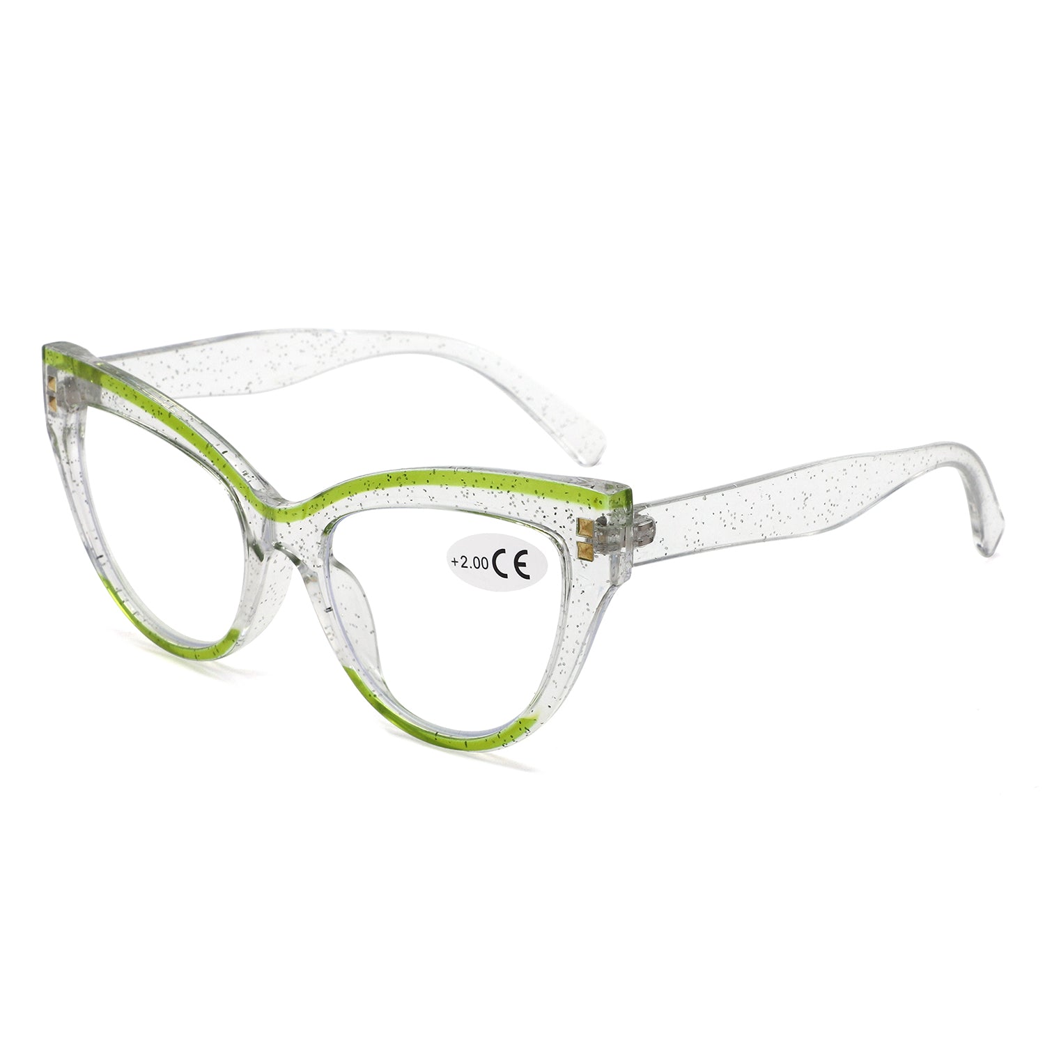 HR1001 - Women Cat Eye Reading Glasses - Iris Fashion