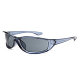 HS2229 - Retro Y2K Sport Wrap Narrow Rectangle Wholesale Sunglasses
