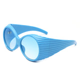 HS2156 - Oversize Round Wrap Around Fashion Women Wholesale Sunglasses