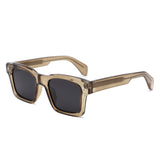 P/C009 - Retro Bold Modern Fashion Square Wholesale Sunglasses - Iris Fashion