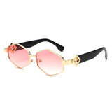 HJ2118 - Geometric Luxurious Fashion Women Wholesale Sunglasses