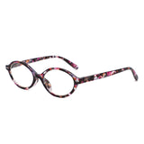 R1003 - Round Oval Reading Glasses - Iris Fashion