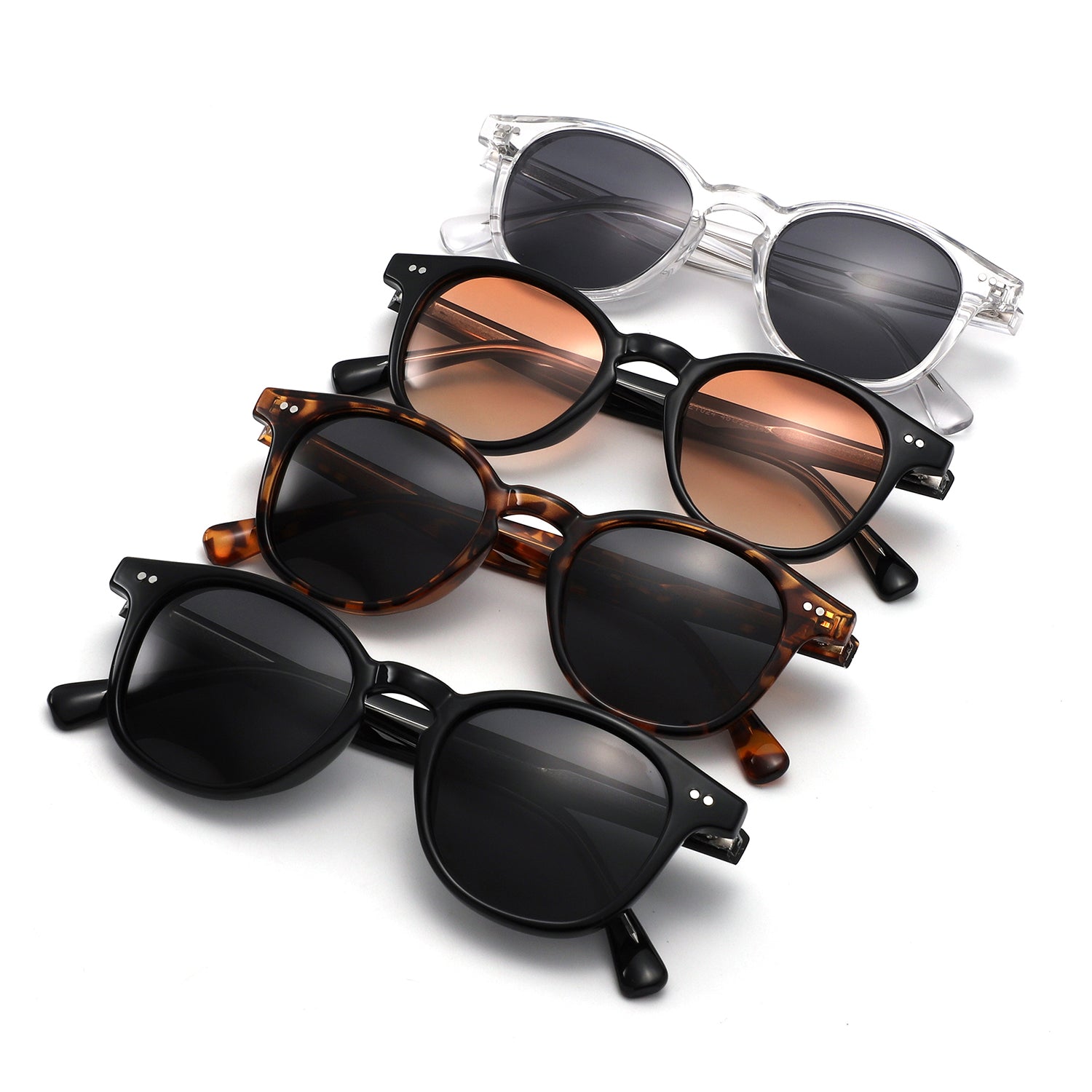 P/C024 – Classic Circle Round Sunglasses - Iris Fashion