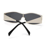 HJ2120 - Oversize Rectangle Wrap Shield Flat-Top Wholesale Sunglasses