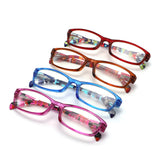 R1005 - Colorful Rectangle Reading Glasses - Iris Fashion