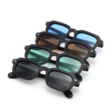 S1257 - Retro Flat Top Tinted Bold Square Wholesale Sunglasses