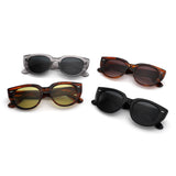 HS1424 - Women Round Cat Eye Fashion Sunglasses