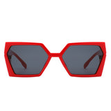 HS1320 - Geometric Chunky Fashion Square Wholesale Sunglasses