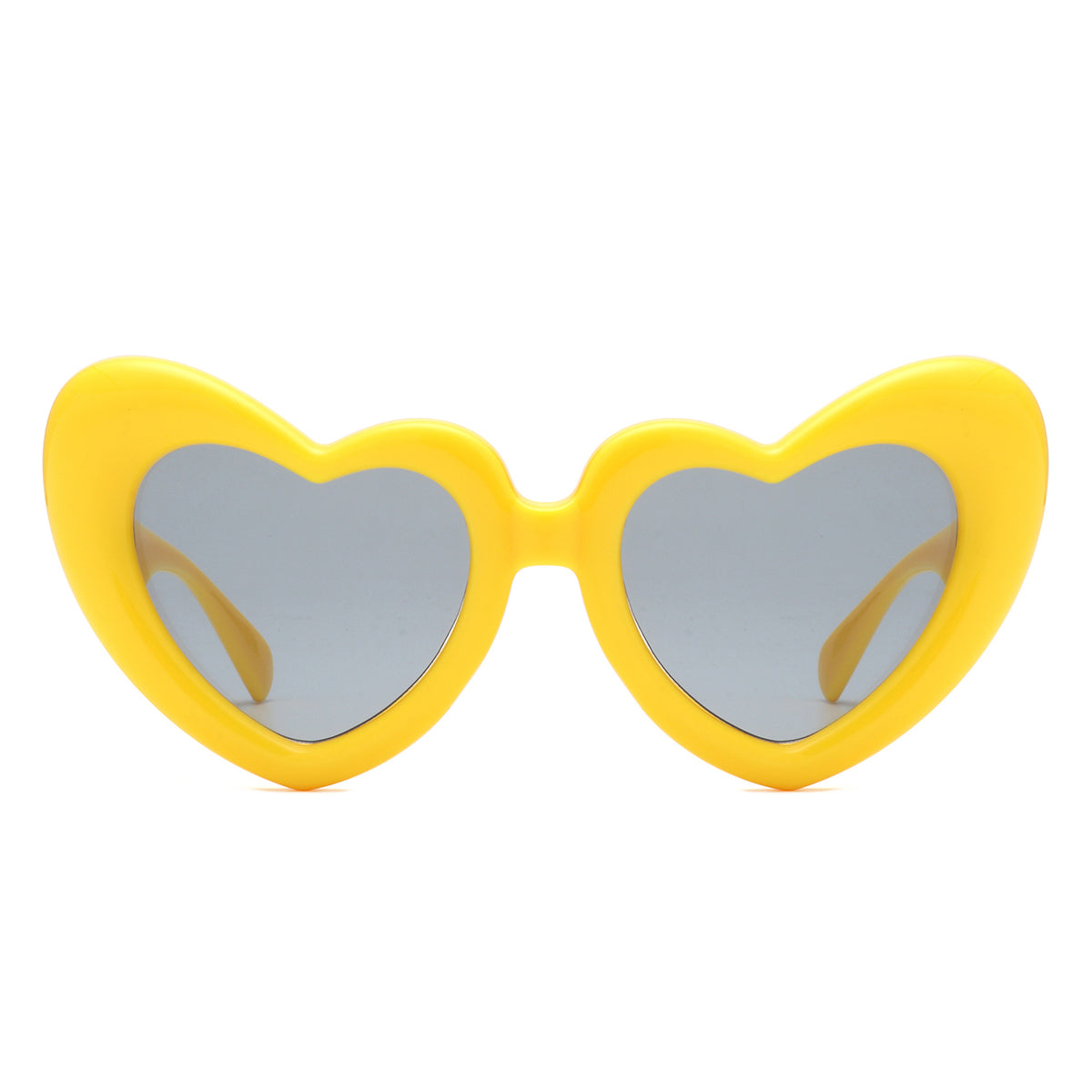 HS1282 - Heart Shaped Chunky Novelty Party Wholesale Sunglasses