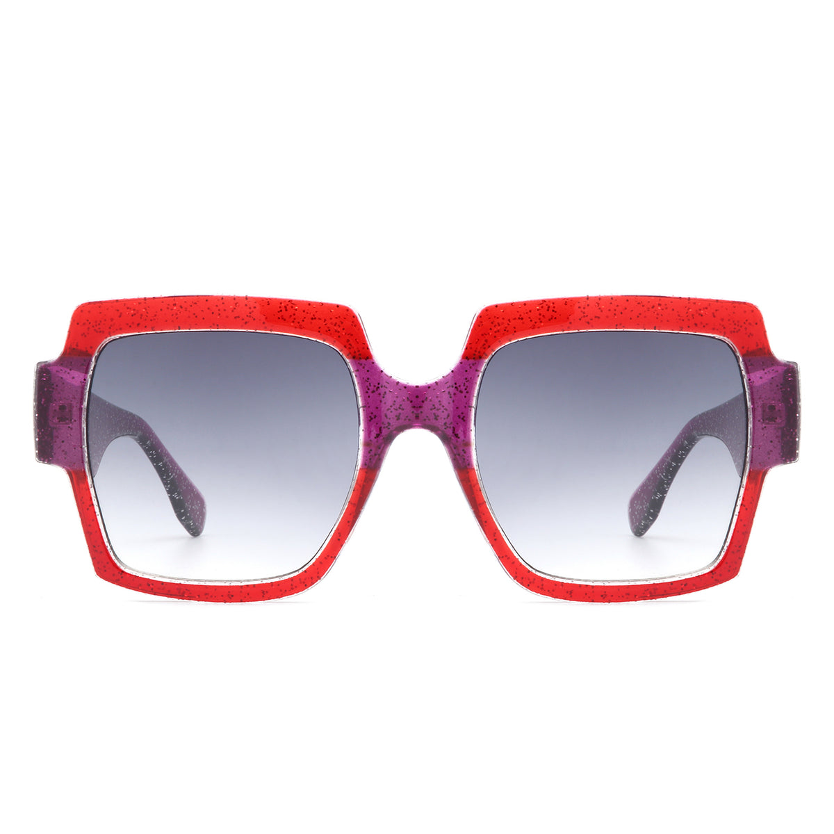 HS2161 - Women Fashion Oversize Flat Top Square Wholesale Sunglasses