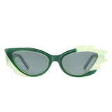 HS1273 - Women Chic Irregular Fashion Cat Eye Wholesale Sunglasses