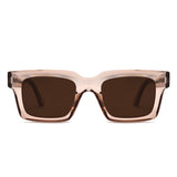 P/C003 - Classic Square Retro Bold Wholesale Sunglasses - Iris Fashion