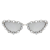 HJ2064 - Women Cat Eye Rhinestone Luxury Fashion Wholesale Sunglasses