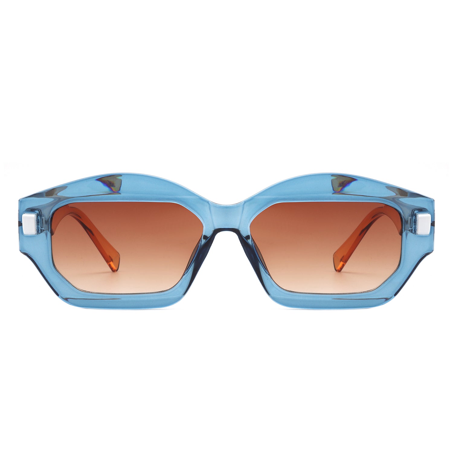 S2137 - Geometric Modern Fashion Square Wholesale Sunglasses