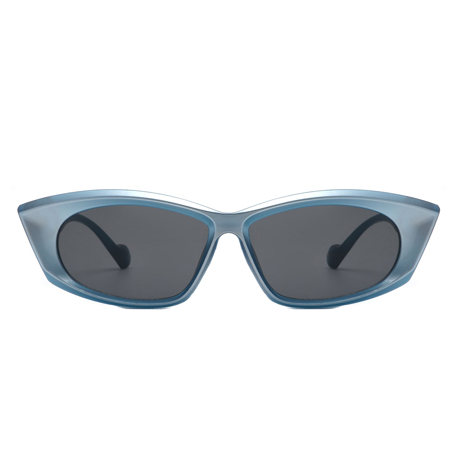 S1224 - Retro Rectangular Narrow Flat Top Slim Wholesale Sunglasses