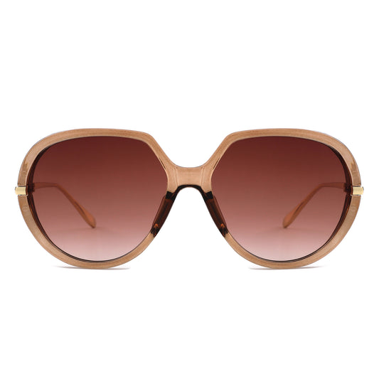 HS2265 - Oversized Round Women Fashion Sunglasses