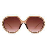 HS2265 - Oversized Round Women Fashion Sunglasses