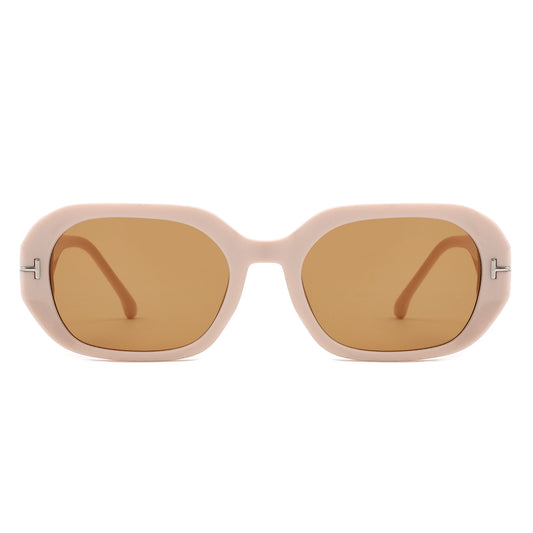 HS1322 - Geometric Square Thick Frame Fashion Wholesale Sunglasses