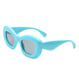 S1232 - Square Thick Frame Women Fashion Cat Eye Wholesale Sunglasses