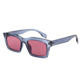 HS2231 - Bold Rectangle Fashion Thick Frame Wholesale Sunglasses