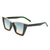 HS2153 - Vintage Square Half Frame Women Fashion Cat Eye Wholesale Sunglasses