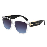 HS2167 - Square Chunky Fashion Tinted Women Wholesale Sunglasses