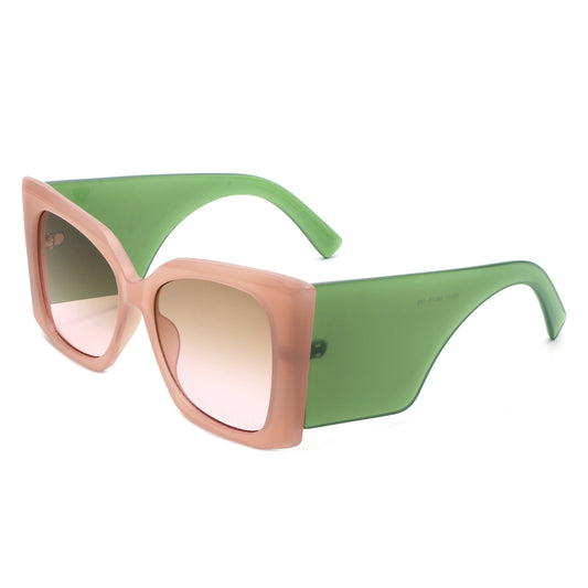 HS2147 - Oversize Square Chunky Fashion Large Women Wholesale Sunglasses