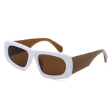 HS1298 - Rectangle Retro Narrow Vintage Fashion Square Wholesale Sunglasses