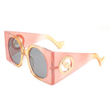 HS2158 - Women Oversize Chunky Fashion Luxury Square Wholesale Sunglasses