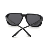 HS1405 - Oversized Flat Top Square Sunglasses - Iris Fashion