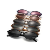 HS2234 - Slim Retro Oval Fashion Color-Tint Wholesale Sunglasses