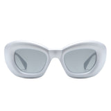 S1232 - Square Thick Frame Women Fashion Cat Eye Wholesale Sunglasses