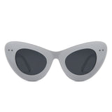 HS2133 - Women Fashion Retro Round Cat Eye Wholesale Sunglasses