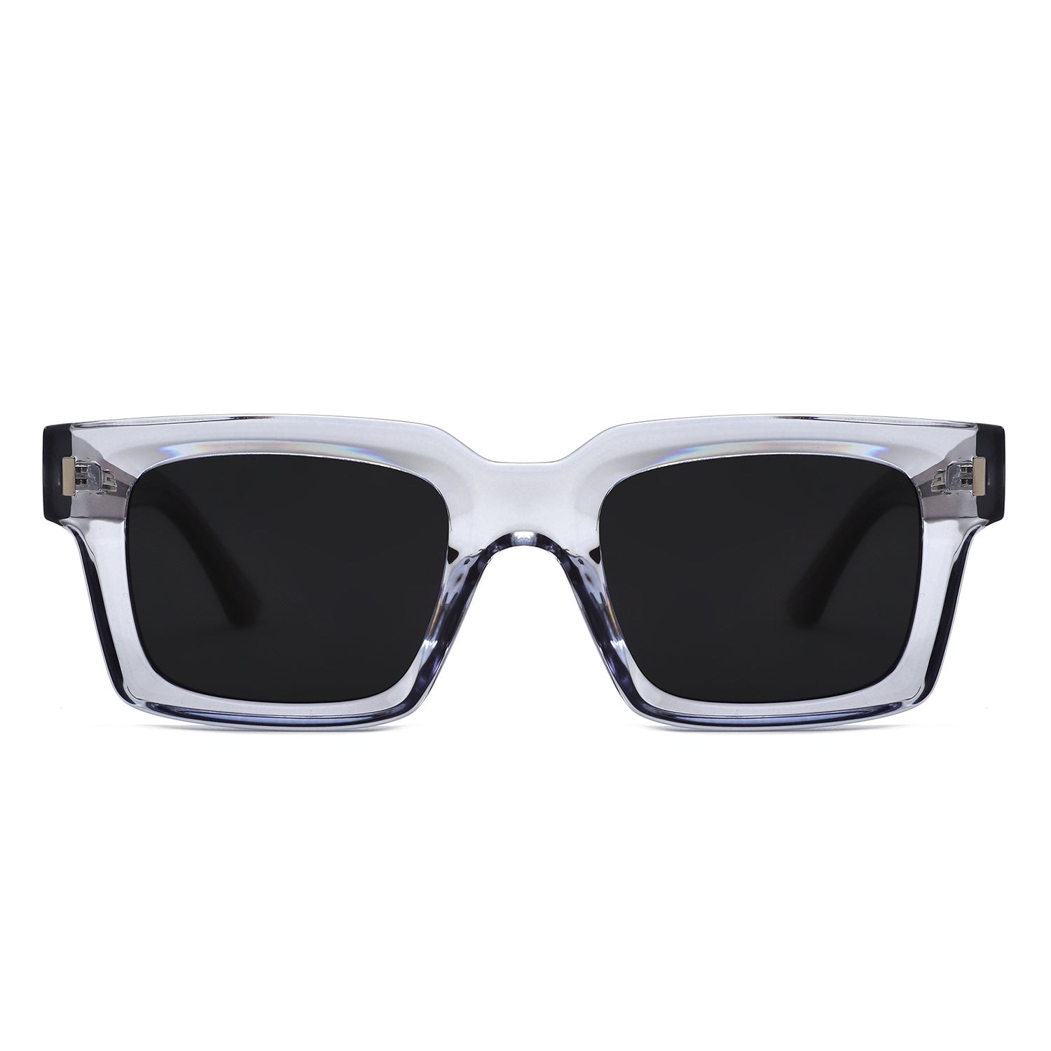 P/C003 - Classic Square Retro Bold Wholesale Sunglasses - Iris Fashion