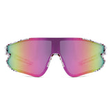 HK1035 - Youth Sport Shield Kids Sunglasses